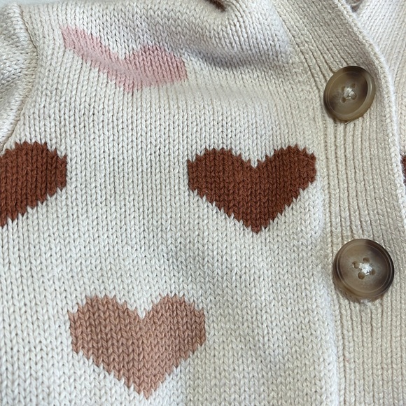 0-3M Old Navy warm knit sweater jacket - Picture 2 of 3